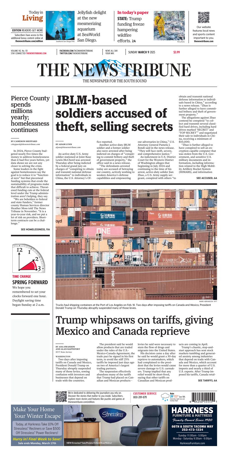 The news tribune